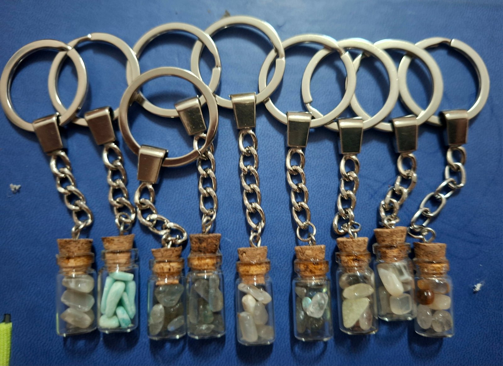 Real stone bottle Keychain (Random) - Image 3