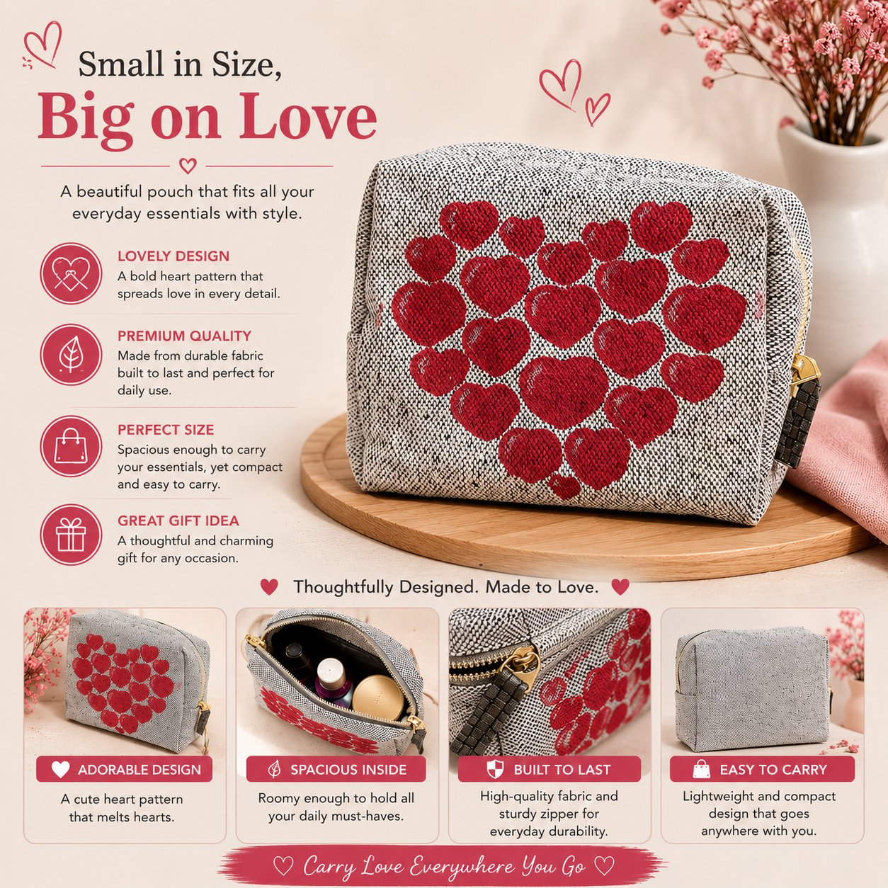Heart Pouch - Image 4