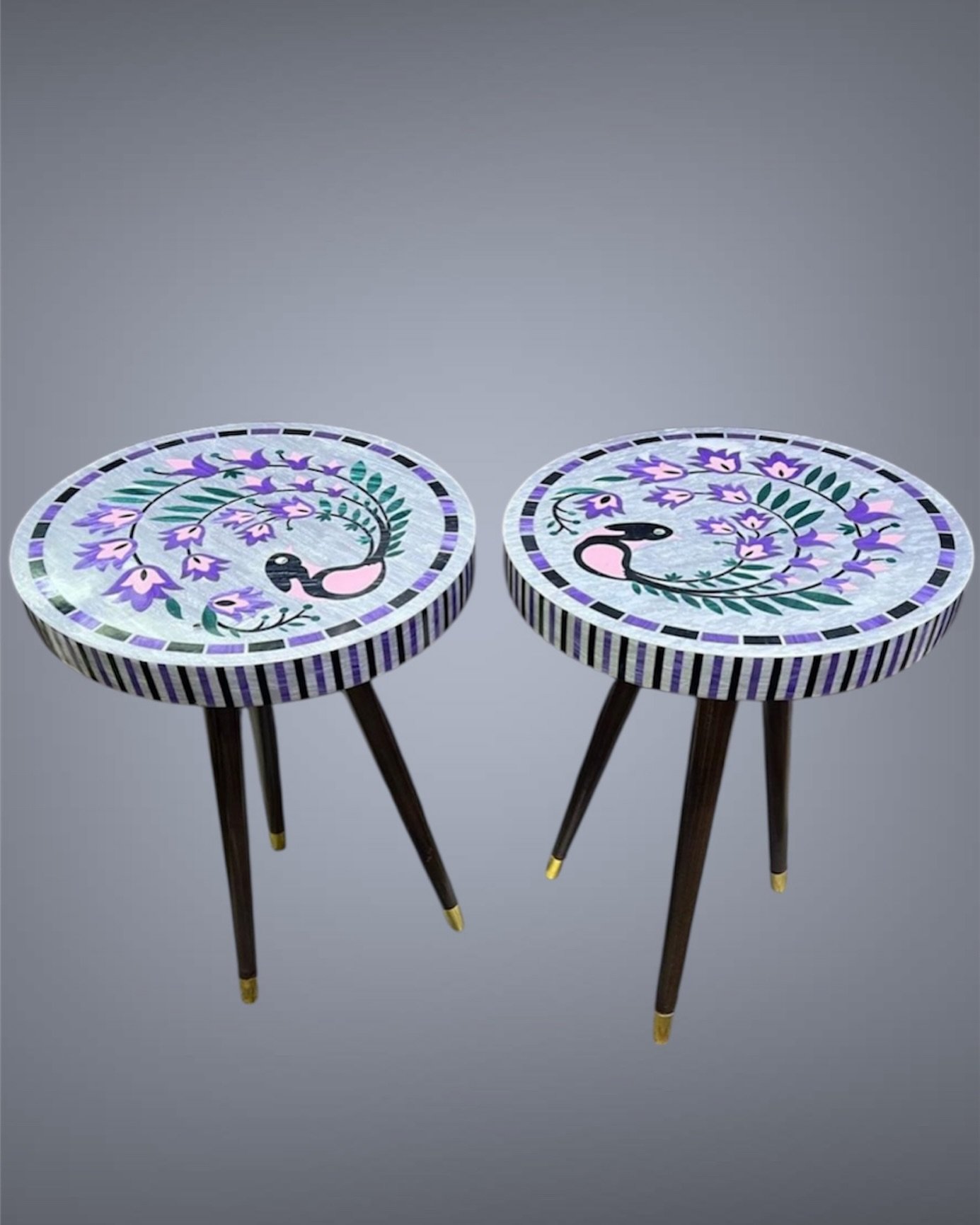Mother of Pearls Side Table - Image 1