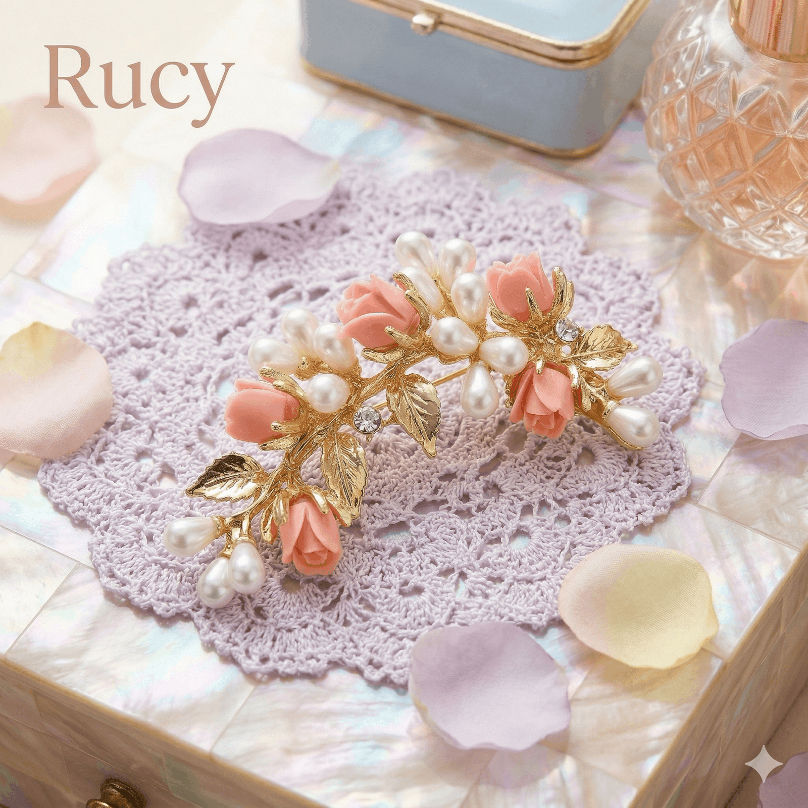Peachy Roses - Image 1