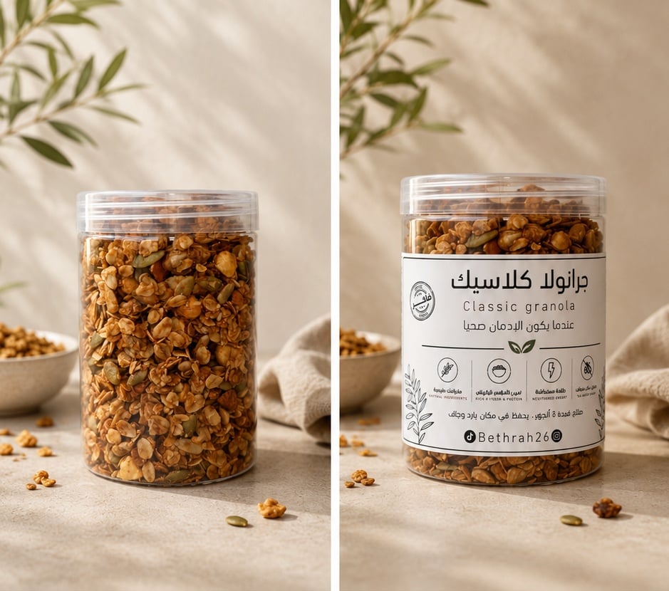 جرانولا فاخرة 