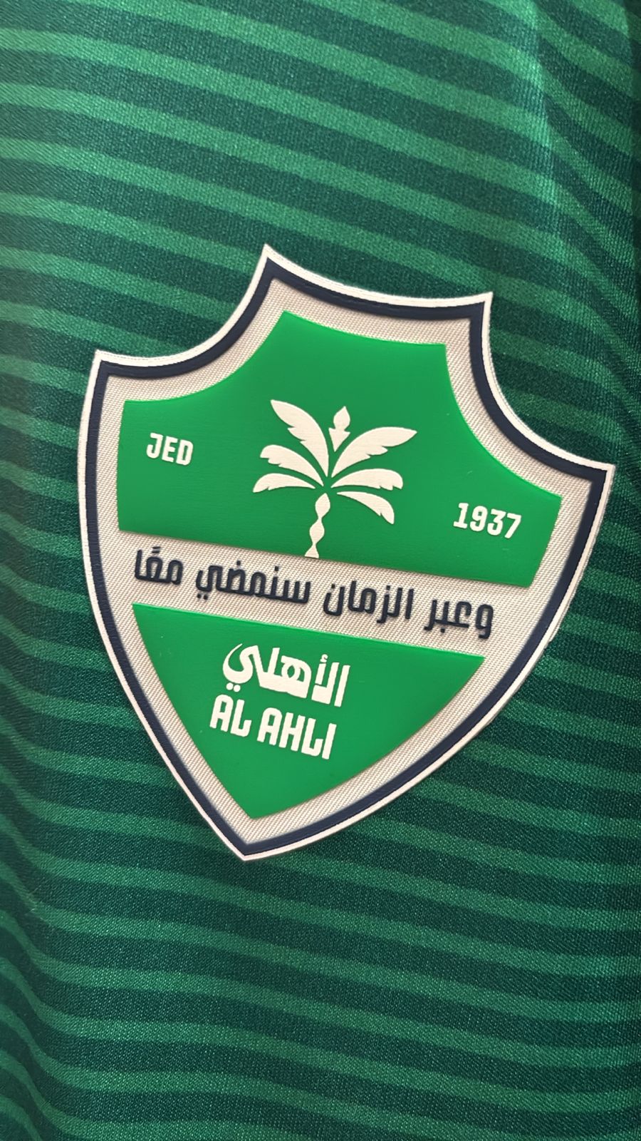 مقاسات الجمبو الكبيره تيشرت الاهلي الاخضر بشعار النخبة  - صورة 4