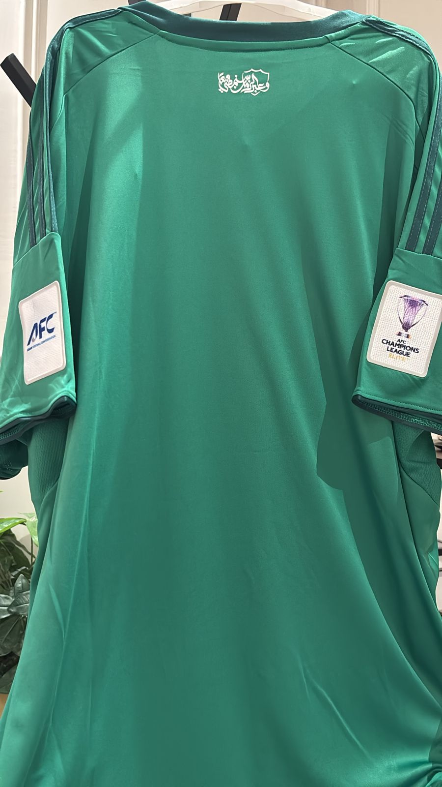مقاسات الجمبو الكبيره تيشرت الاهلي الاخضر بشعار النخبة  - صورة 3