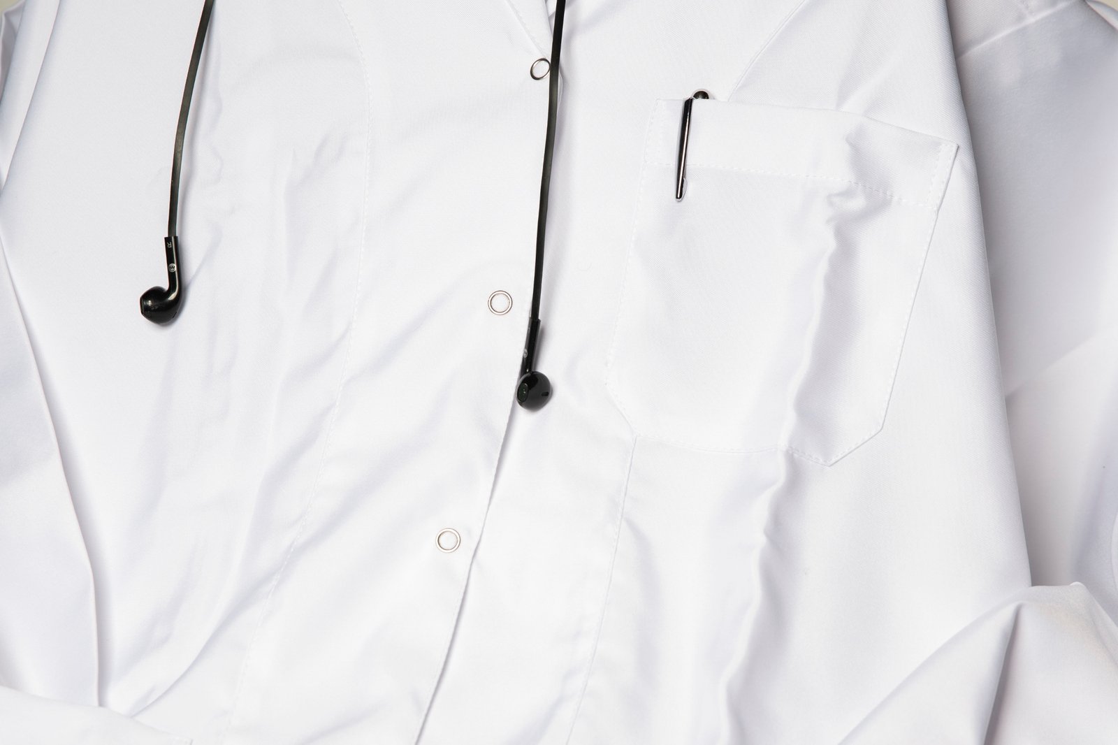 Labcoat بالطو اطباء ابيض رجالي  - صورة 3