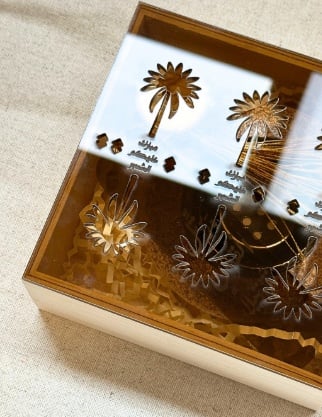 صندوق وهج 12x12 سم - صورة 1