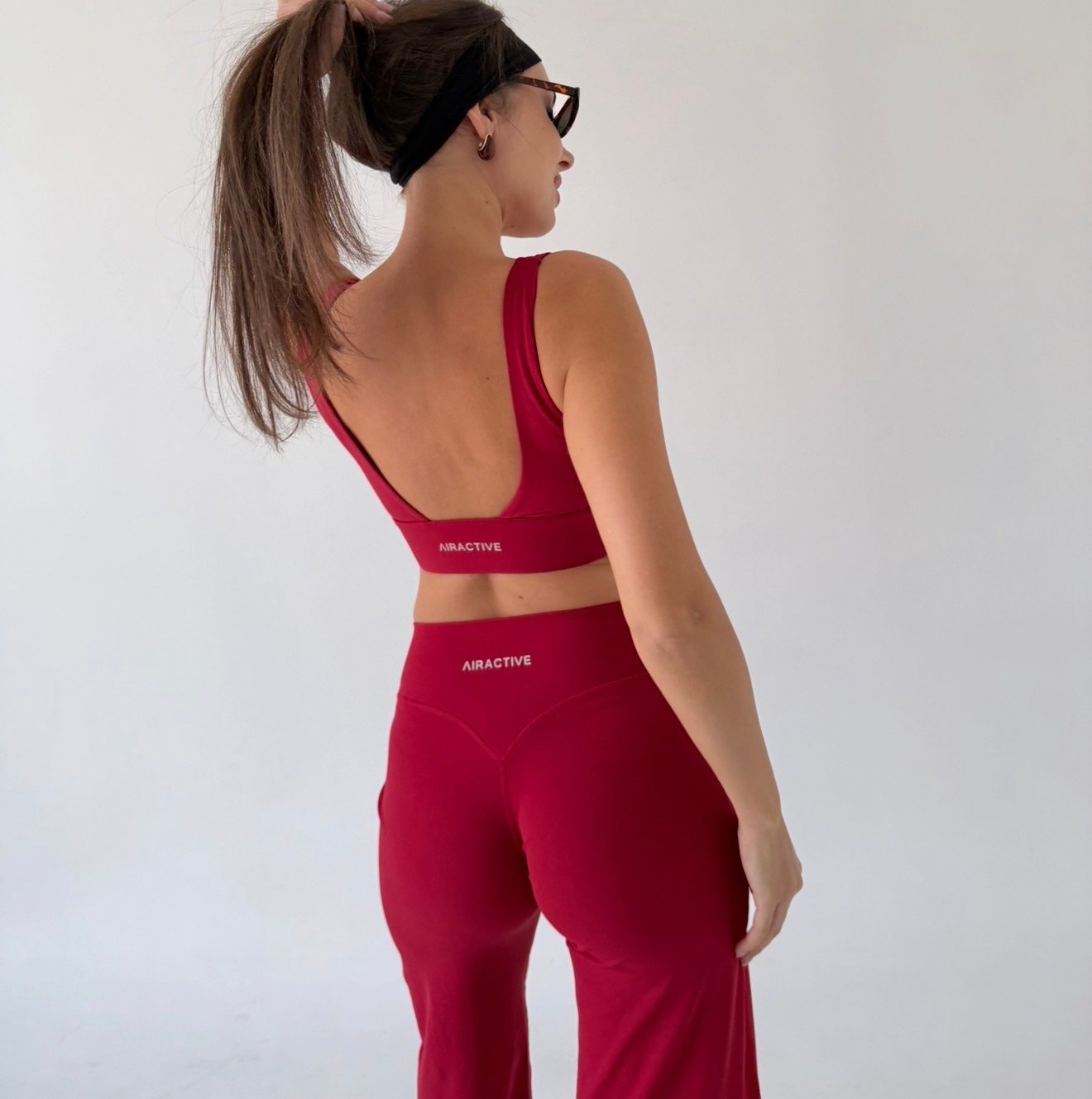 Sport Bra - Ruby Red - Image 3