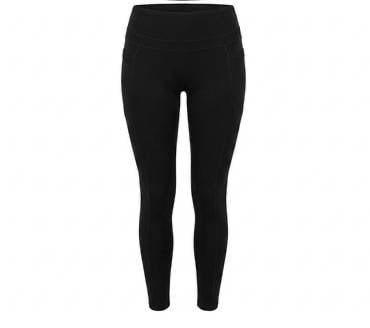 High-Waisted Leggings - Black - Image 1