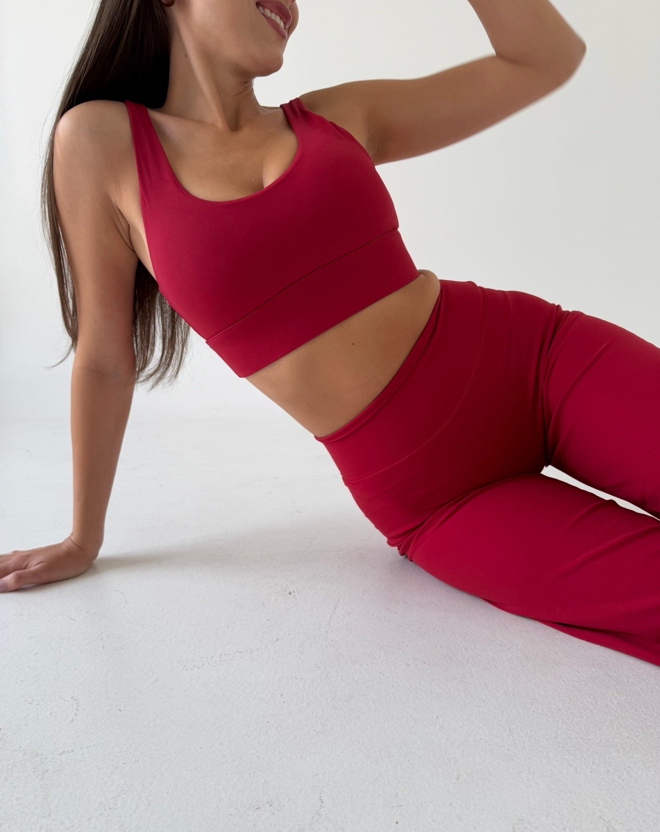 Sport Bra - Ruby Red - Image 4