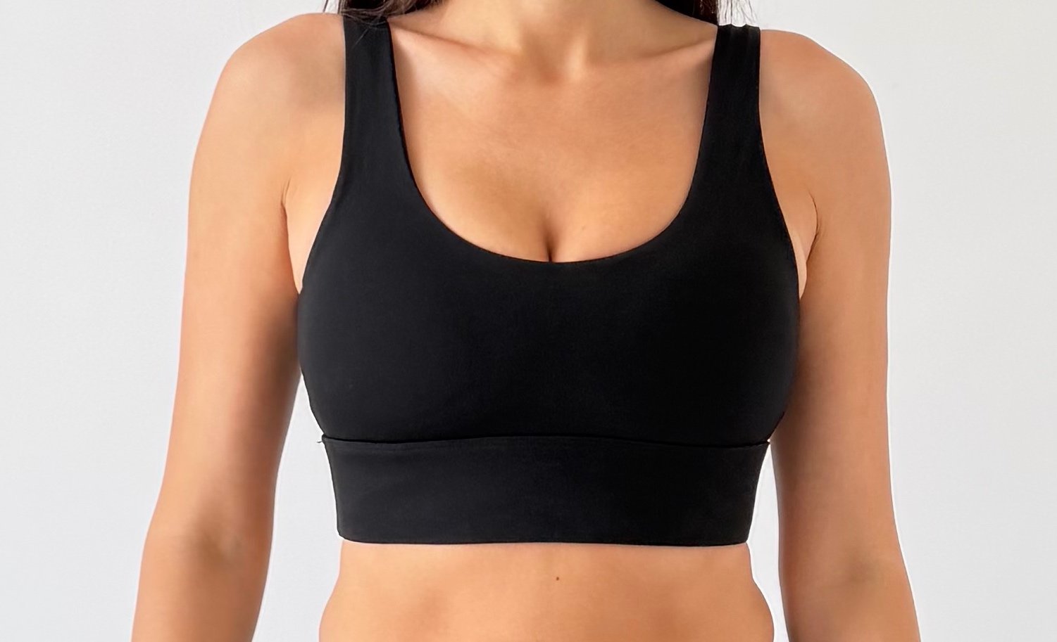 Sport Bra - Black - Image 1