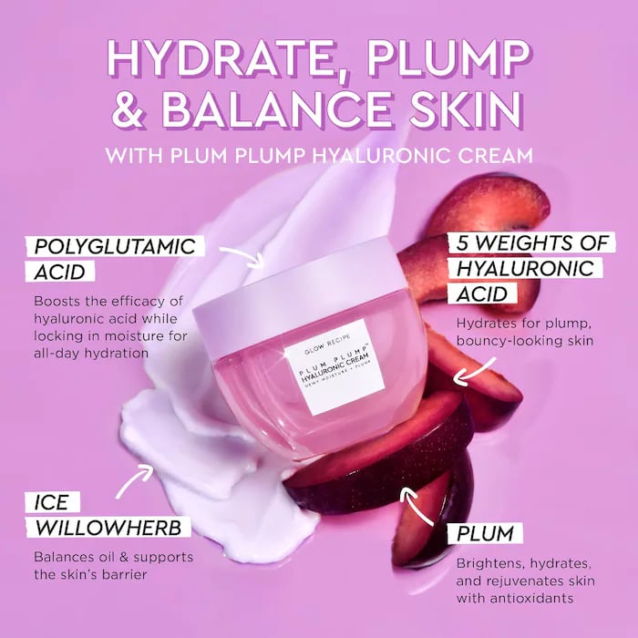 Glow Recipe  Plum Plump Refillable Hyaluronic Acid Moisturizer - صورة 4