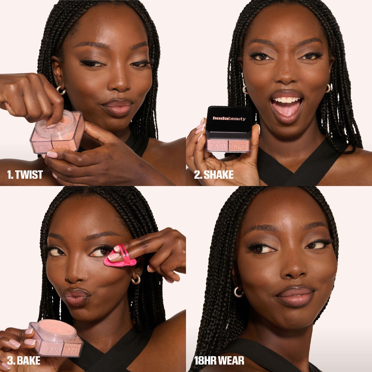 Huda beauty Easy Bake Duo Loose Powder - صورة 3