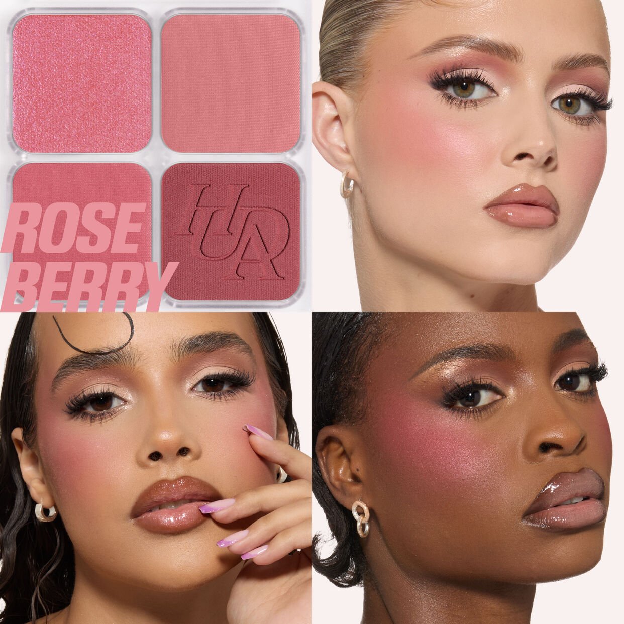 Huda beauty Blush Filter Blurring Blushlighters Palette - Image 11