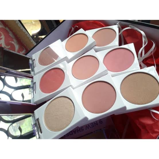 TARTE COSMETICS AMAZONIAN CLAY CHEEK WARDROBE-LET IT GLOW, I'M SMITTEN, GETTING READY - صورة 7