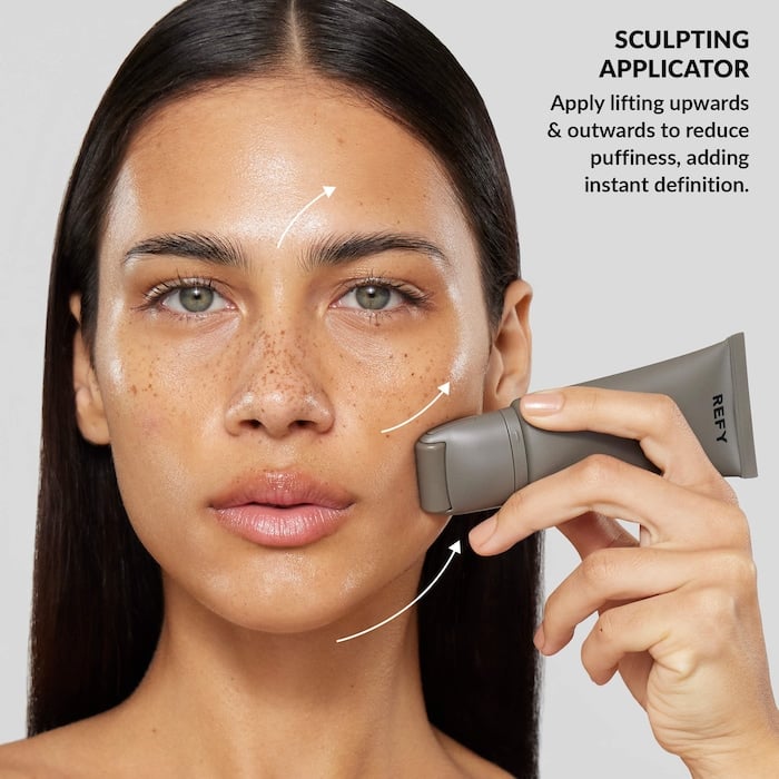 REFY  Glow and Sculpt Face Serum Primer with Niacinamide - Image 4