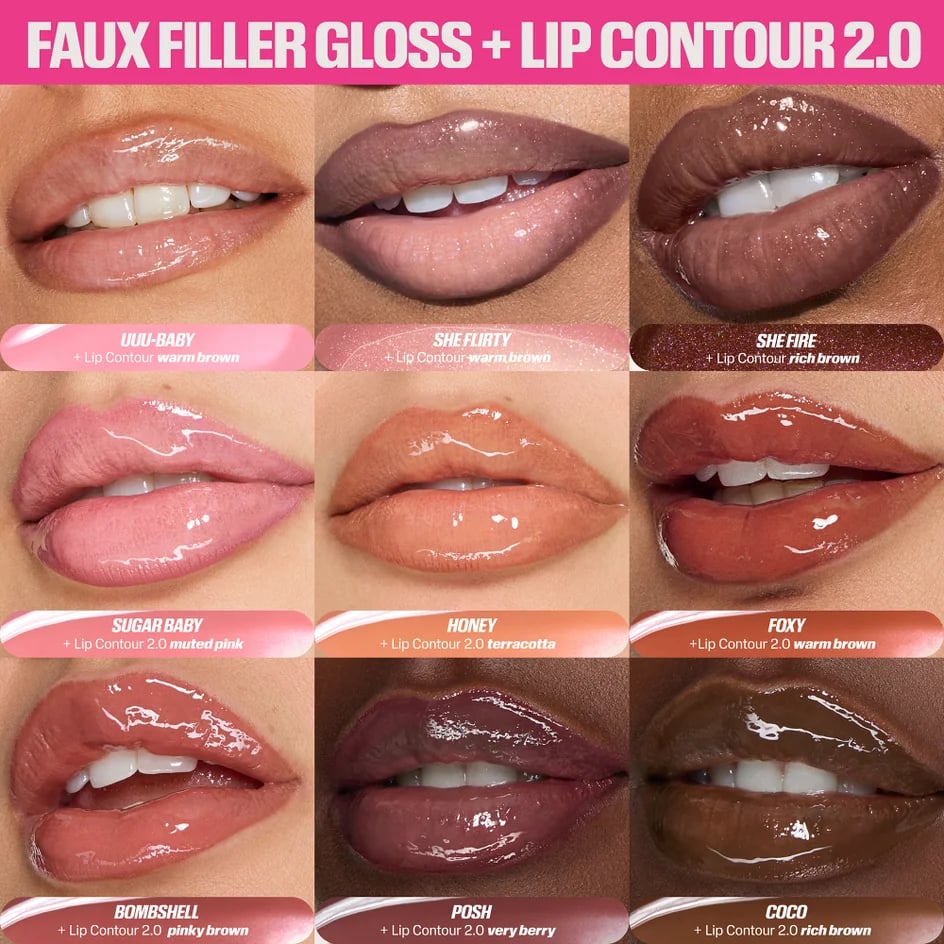 Huda Beauty Faux Filler Extra Shine Lip Gloss - UUU-Baby - Image 7