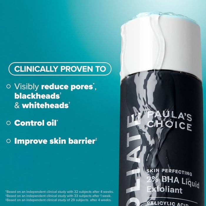 Paula's Choice  Skin Perfecting 2% BHA Liquid Exfoliating Toner for Clear Skin - Image 2