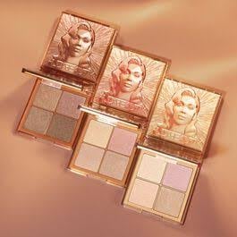 huda beauty Mini Glow Obsessions Highlighter Face Palette medium - Image 5