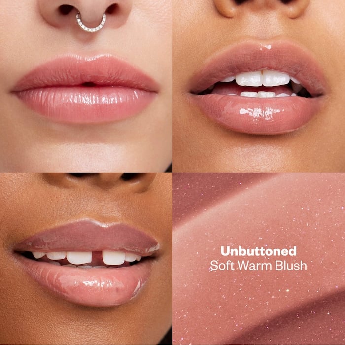 Kosas  Wet Lip Oil Plumping Peptide Lip Treatment Gloss - Image 4