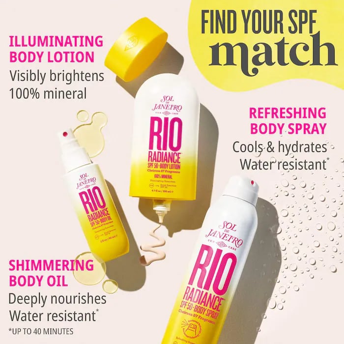 Sol de Janeiro Rio Radiance™ SPF 50 Shimmering Body Oil Sunscreen - Image 5