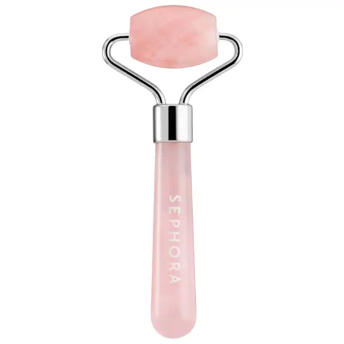 SEPHORA COLLECTION Mini Rose Quartz Facial Roller - Image 1