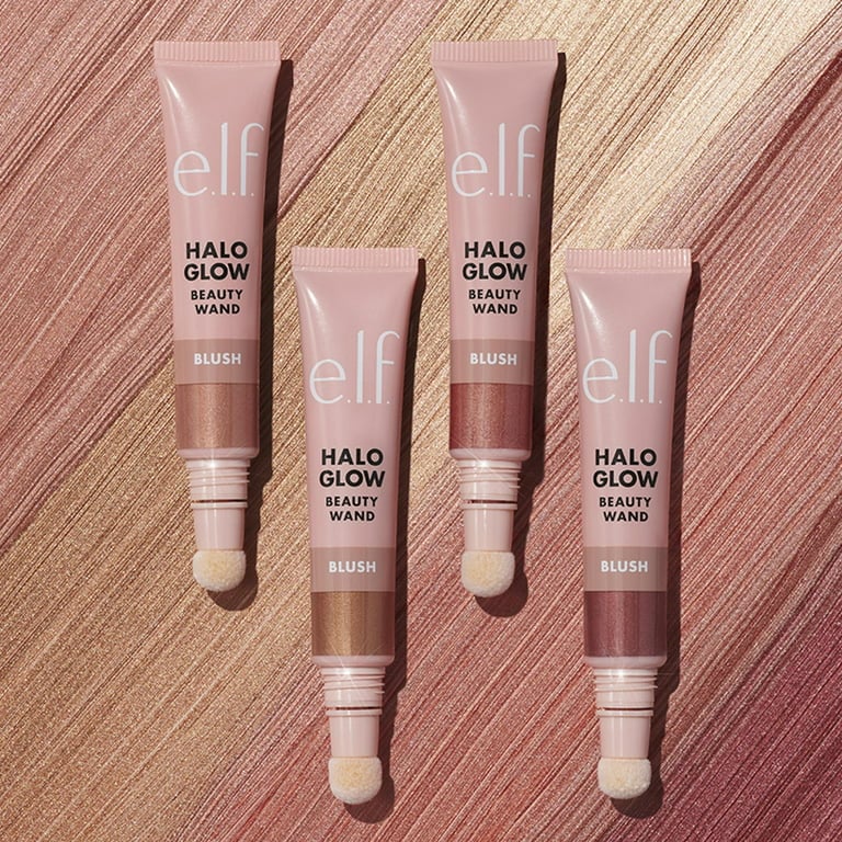 e.l.f. Halo Glow Blush Beauty Wand, Rosé You Slay - Image 4