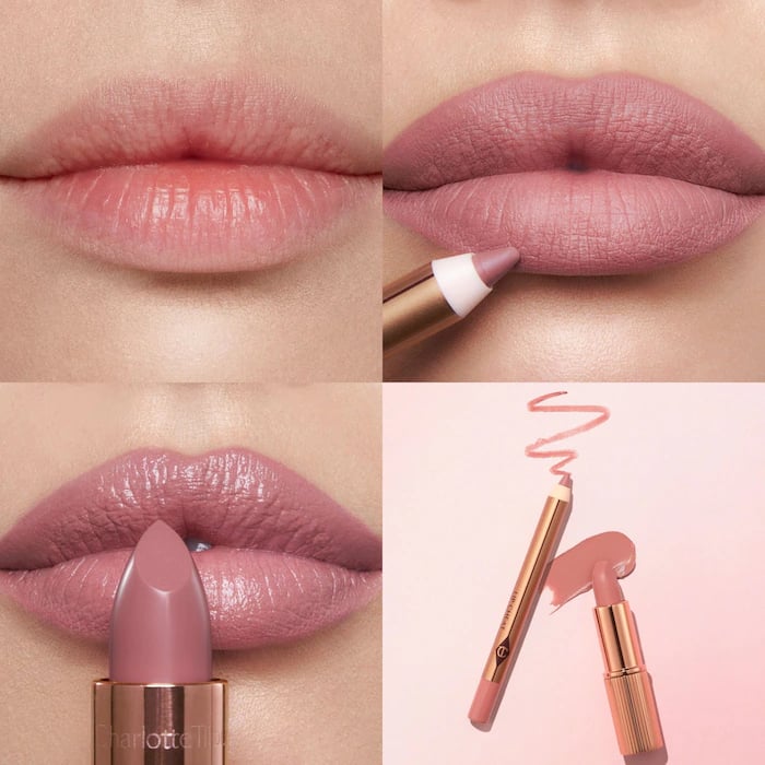 Charlotte Tilbury  Mini Pillow Talk Lipstick & Liner Set - Image 3