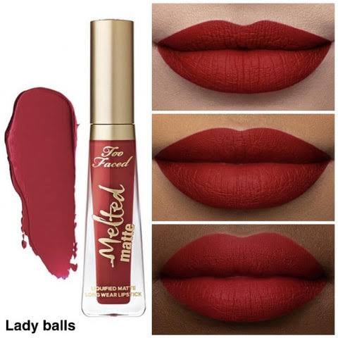 Too Faced Melted Matte Liquid Lipstick lady balls - Image 3