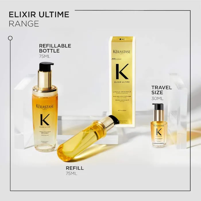 Kérastase  Mini Elixir Ultime Hydrating Hair Oil - صورة 11