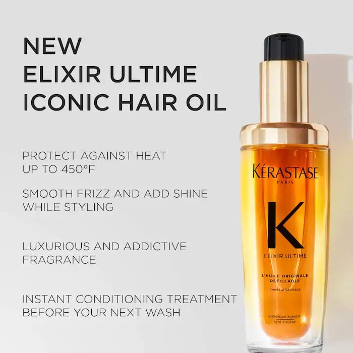 Kérastase  Mini Elixir Ultime Hydrating Hair Oil - صورة 4