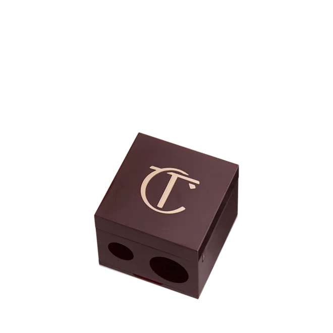 Charlotte tilbury PENCIL SHARPENER ROSE GOLD & NIGHT CRIMSON - Image 1
