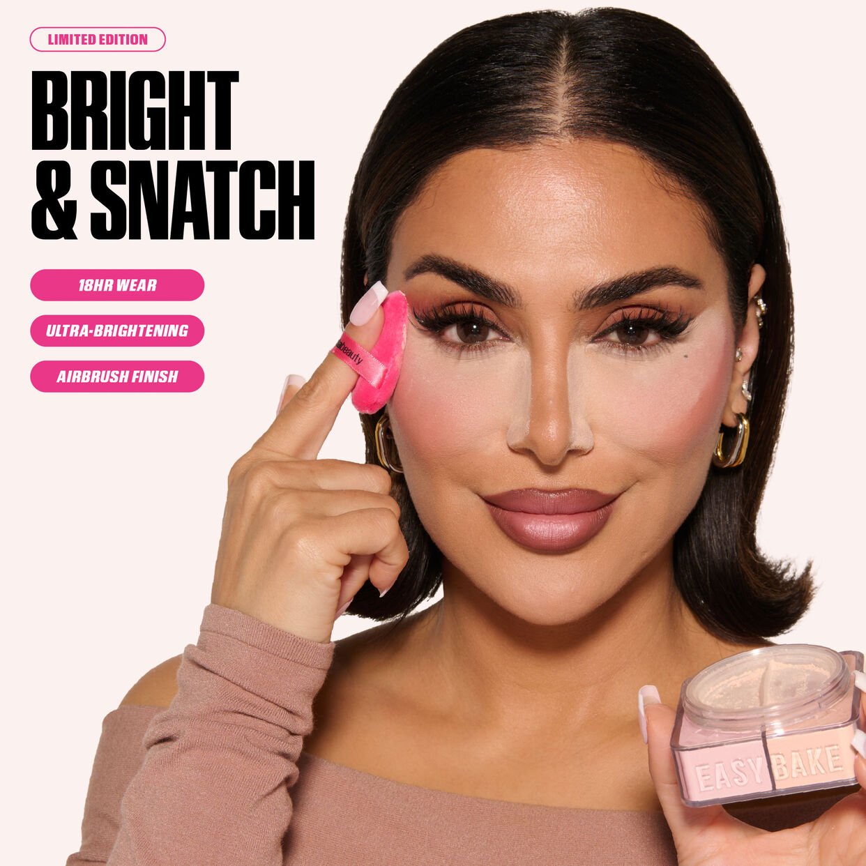 Huda beauty Easy Bake Duo Loose Powder - صورة 8