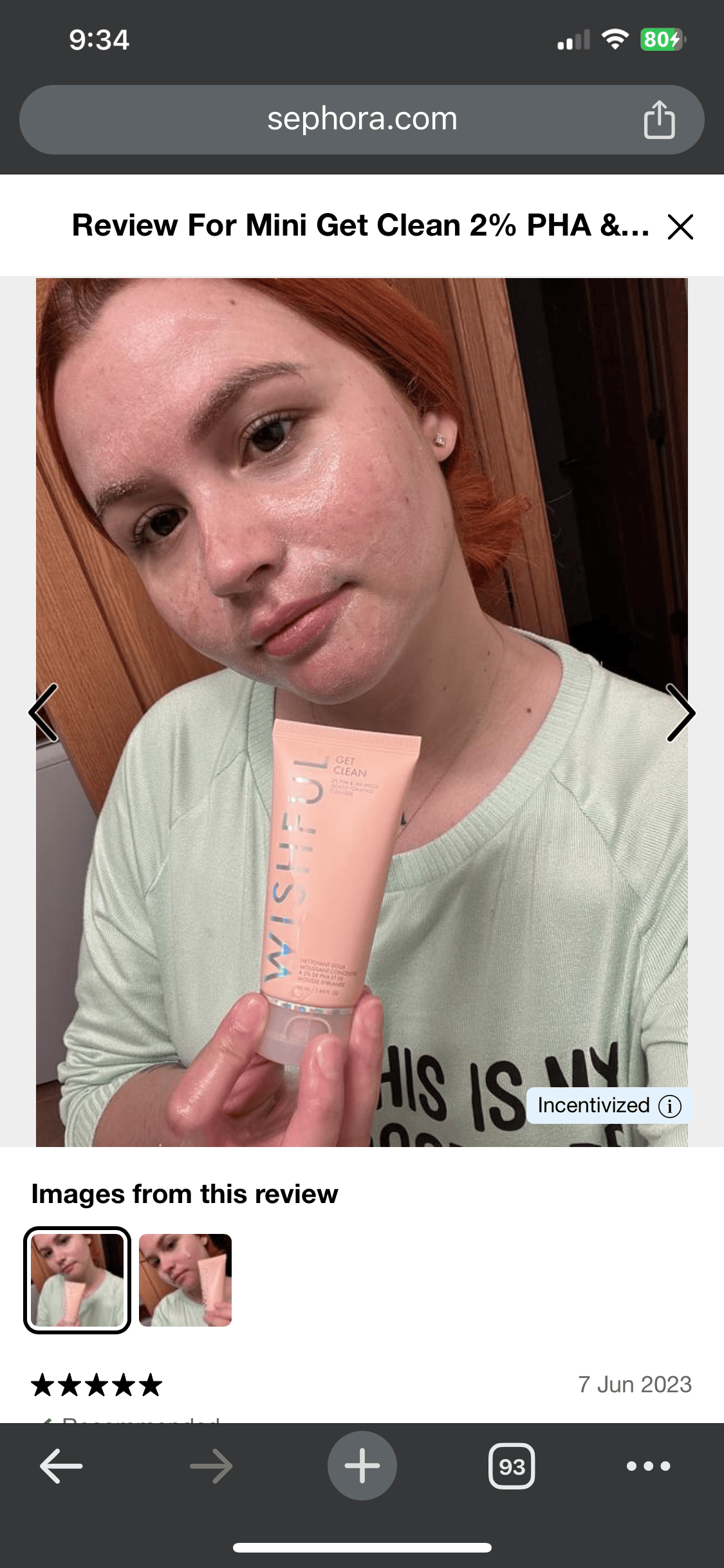 wish fullClean 2% PHA & Sea Moss Gentle Foaming Cleanser - صورة 9