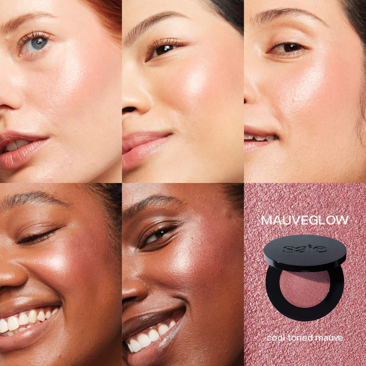 Saie  Glow Sculpt Multi-Use Cream Highlighting Blush - Image 9