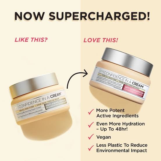 it cosmatics Confidence in a Cream Anti-Aging Hydrating Moisturizer - Image 5