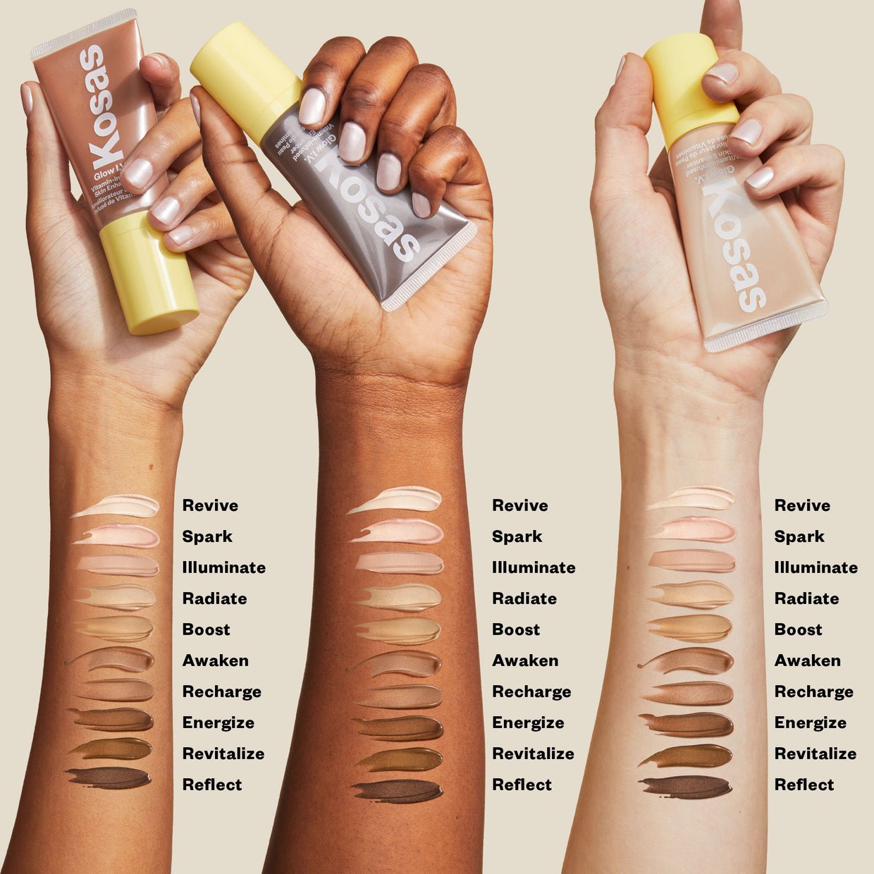 Kosas Glow I.V. Vitamin-Infused Skin Illuminating Enhancer - Image 6