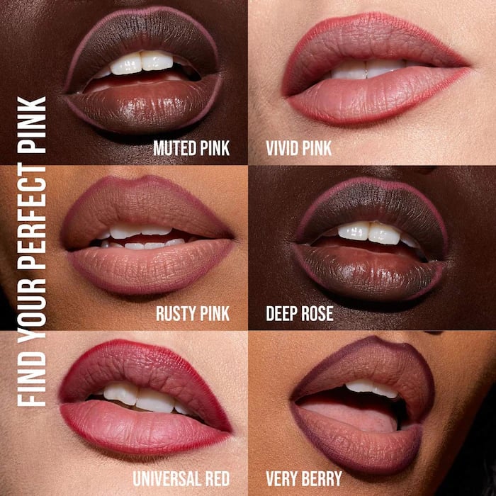 HUDA BEAUTY  Lip Contour 2.0 Automatic Matte Lip Pencil muted pink - Image 6