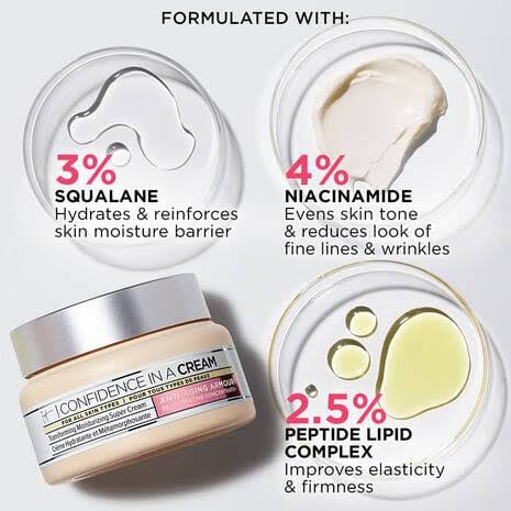 it cosmatics Confidence in a Cream Anti-Aging Hydrating Moisturizer - Image 4