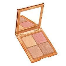 huda beauty Mini Glow Obsessions Highlighter Face Palette medium - Image 1