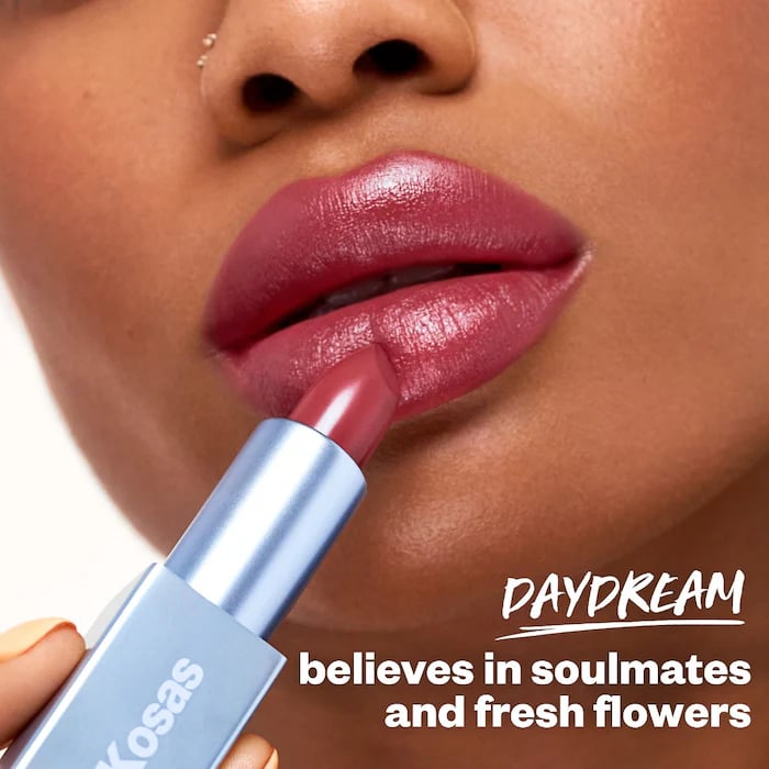 Kosas  Weightless Lip Color Nourishing Satin Lipstick Daydream - cool pink - Image 2