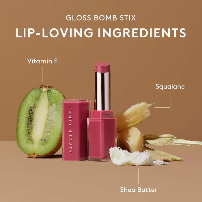 Fenty Beauty by Rihanna Gloss Bomb Stix High-Shine Gloss Stick hot chocolate - Image 5