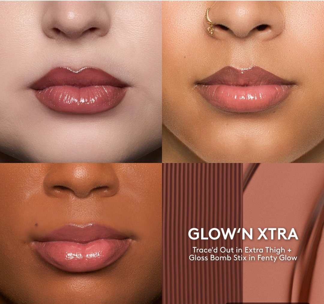 Fenty beauty by Rihanna Glow'n Extra 2-Piece Lip Set - صورة 6