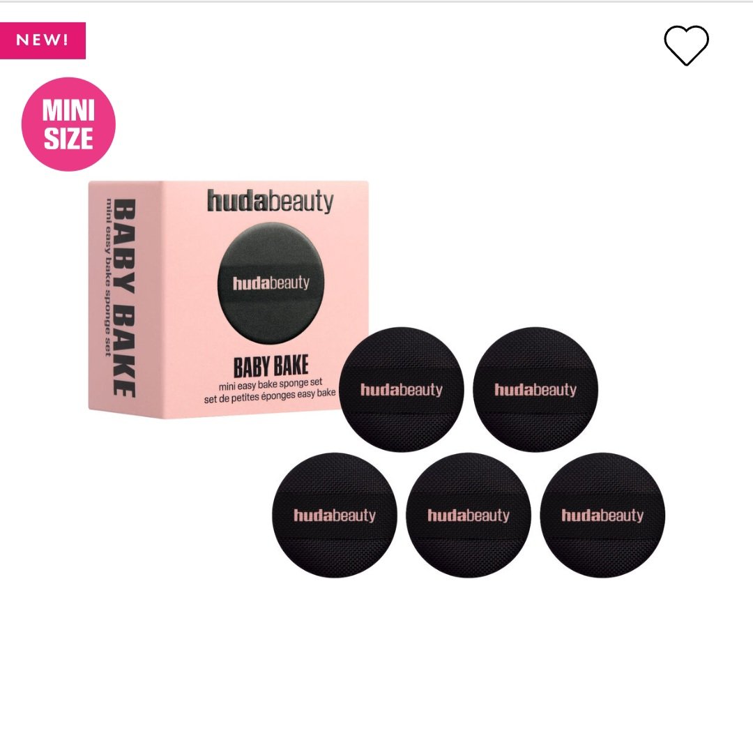 Huda beauty Mini Easy Bake Sponge Set - Image 1