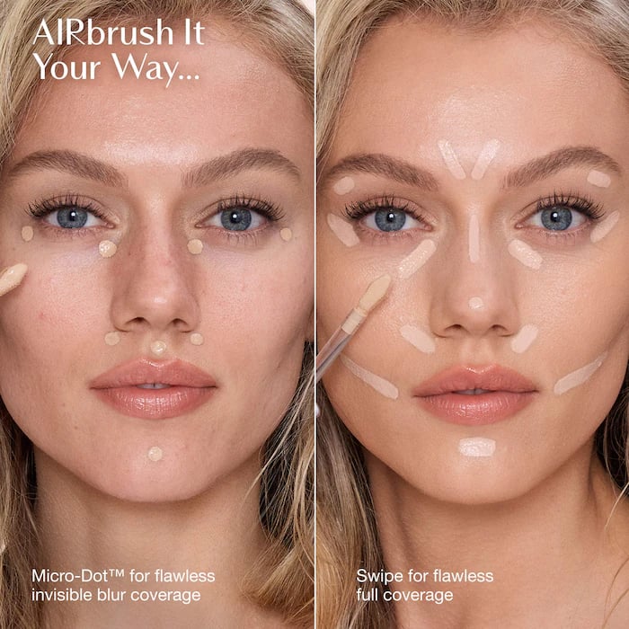 Charlotte Tilbury  Airbrush Flawless Crease-Proof Long-Wear Blur Concealer with Hyaluronic Acid - Image 5