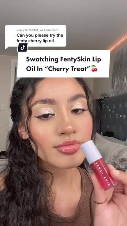 fenty beauty FENTY TREATZ HYDRATING + STRENGTHENING LIP OIL - Image 2