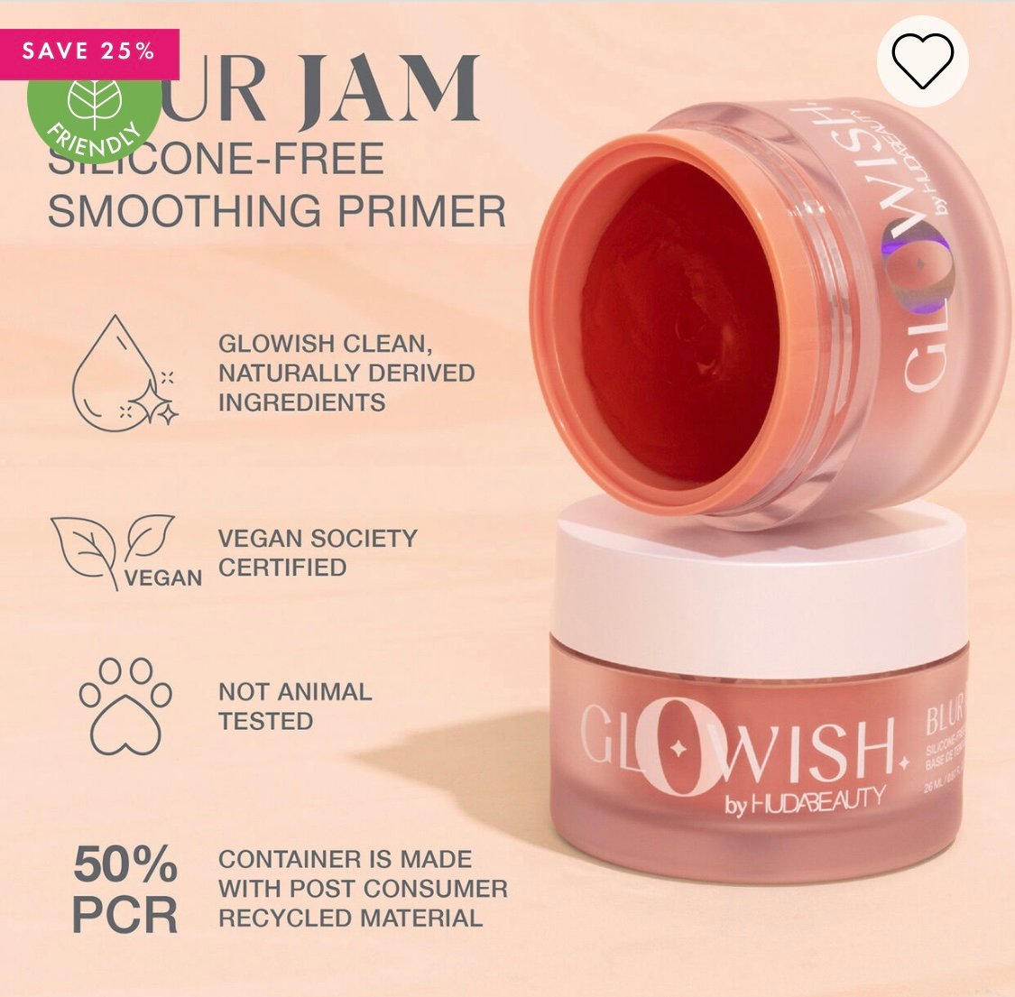 GloWish Blur Jam Silicone-Free Smoothing Primer - Image 3