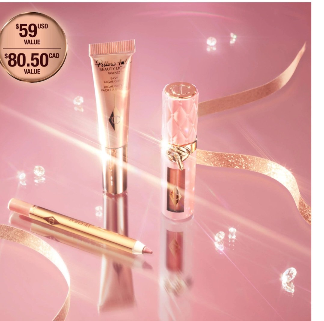 Charlotte Tilbury Lip and Cheek Trio Makeup Gift Set - Image 8