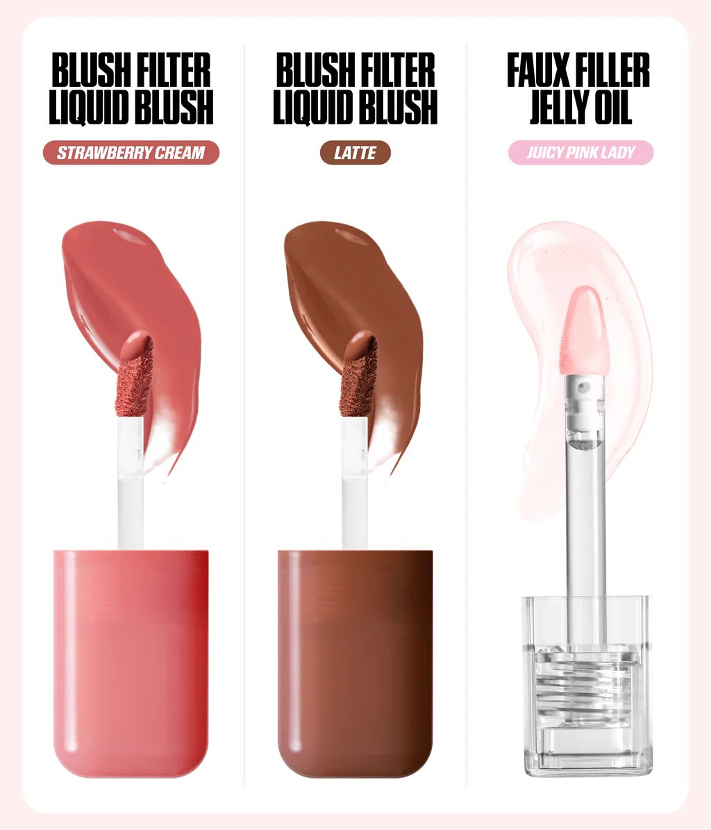 Huda beauty HABIBTI LIP AND CHEEK BEST SELLERS KIT - صورة 2