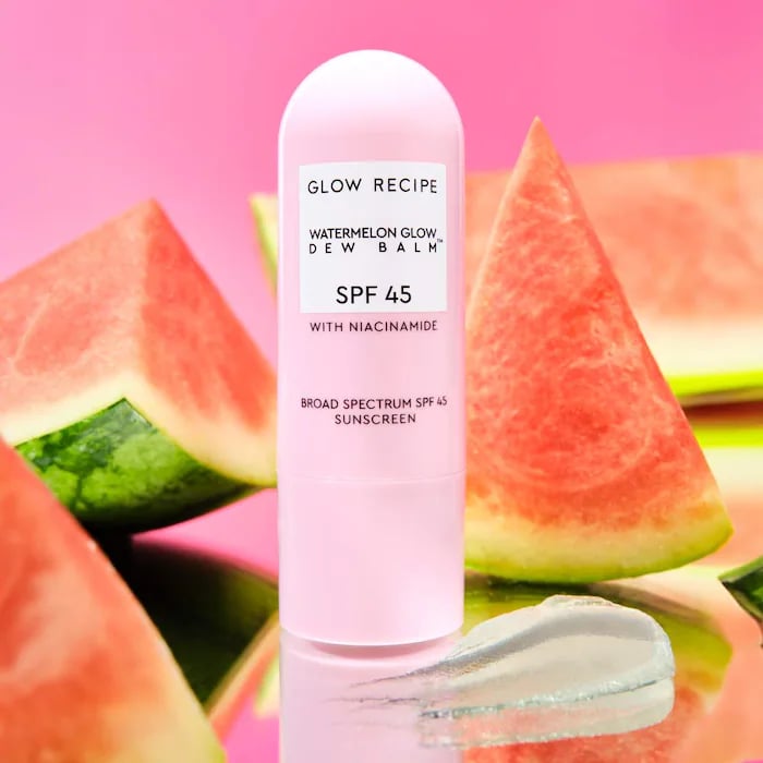 Glow Recipe Watermelon Glow Niacinamide Dew Balm Face Sunscreen Stick- SPF 45 - صورة 5