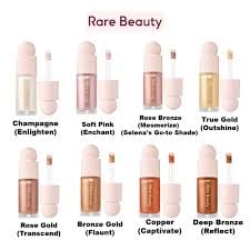 Rare Beauty by Selena Gomez Positive Light Liquid Luminizer Highlight tose gold - Image 3