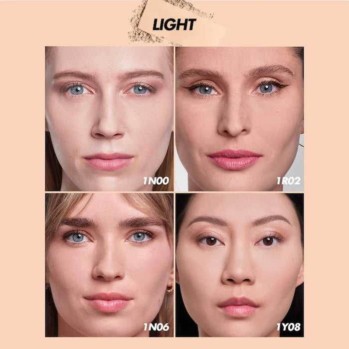MAKE UP FOR EVER HD Skin Matte Velvet Blurring Foundation & Setting Powder 1Y08 Warm Porcelain - fair to light skin tones - Image 7